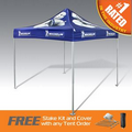 The Best Pop Up Canopy Tent in the Promo Industry- Ultra Strong and Durable Aluminum W/ Full Dye Top